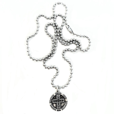 Fleur-de-Lis Coin Necklace