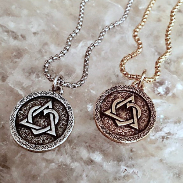 Bbeni adoption coin necklace