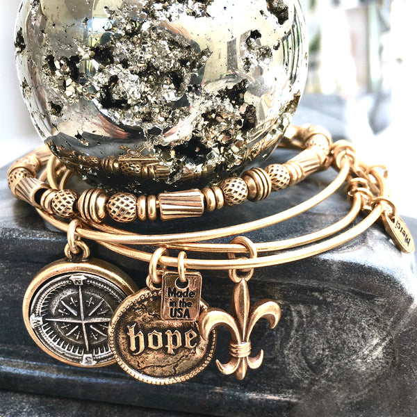 Bbeni hope coin bracelet