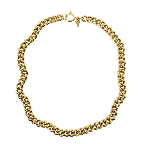 Luxurious 14K Gold Over Brass Miami Cuban Curb Chain with E-Coat Sealant - Non Tarnish!