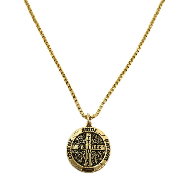Bbeni trinité coin necklace