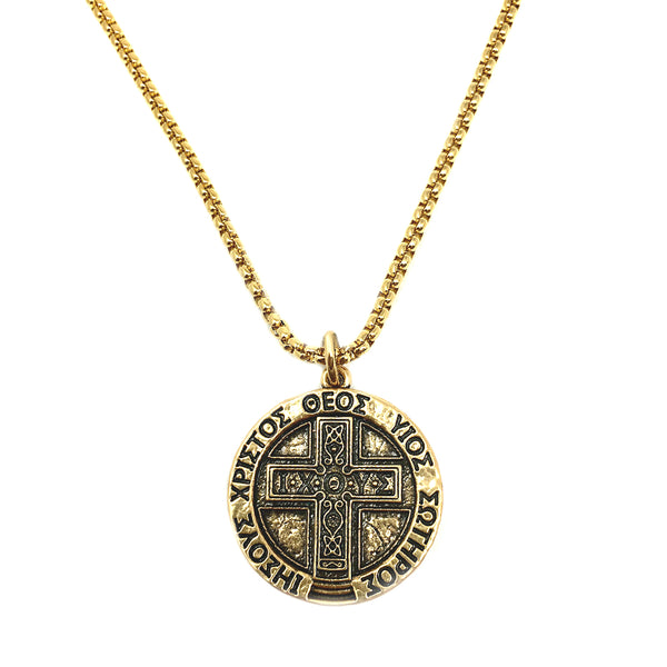 Men’s IXOYE Coin necklace