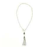 Bbeni rose quartz necklace