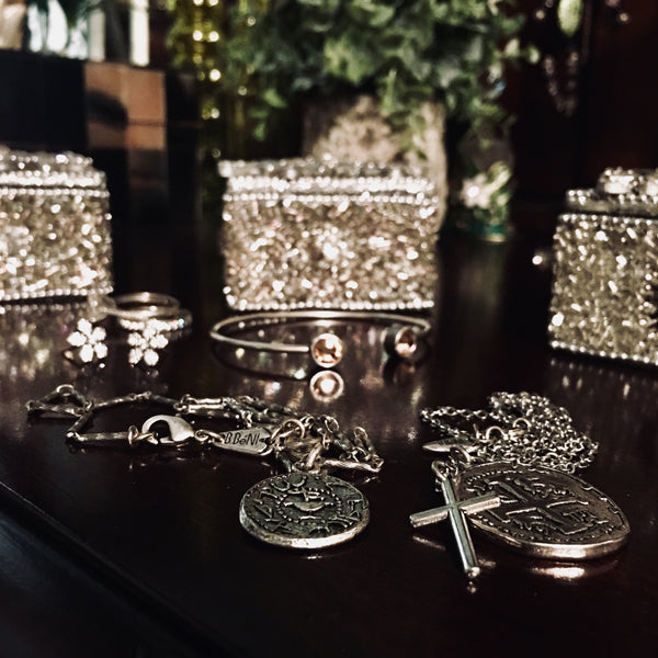 Ancient shekel necklace