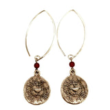 Ancient Shekel Earrings