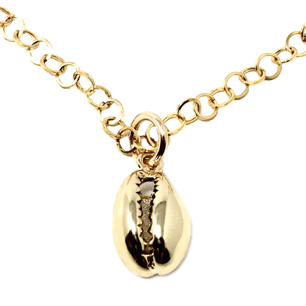 Bbeni seashell gold necklace