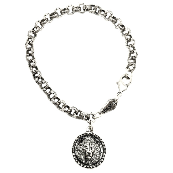 bbeni lion coin bracelet