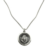 bbeni lion coin necklace