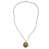 bbeni lion coin necklace
