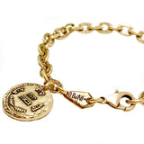 Holy, Holy, Holy Coin Chain Bracelet