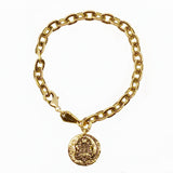 Holy, Holy, Holy Coin Chain Bracelet