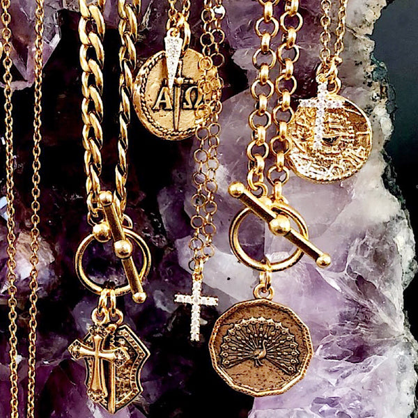 been gold diamond crystal christian jewish jewelry