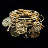 Charm Bangle - God Is King Bangle