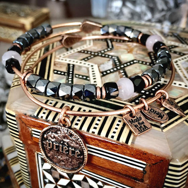 Compassion Beaded Bangle