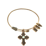 El Shaddai Cross Bangle