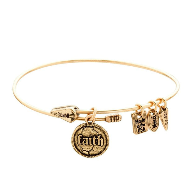 Faith Coin Bangle