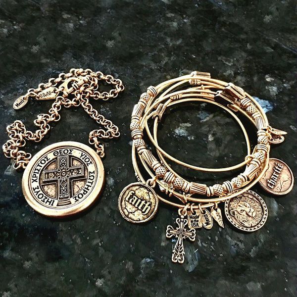 Faith Coin Bangle
