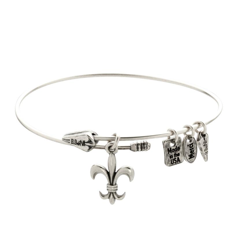 Fleur-de-Lis Bangle