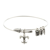 Fleur-de-Lis Bangle