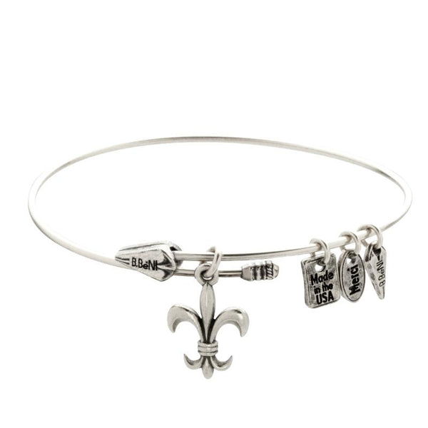 Fleur-de-Lis Bangle