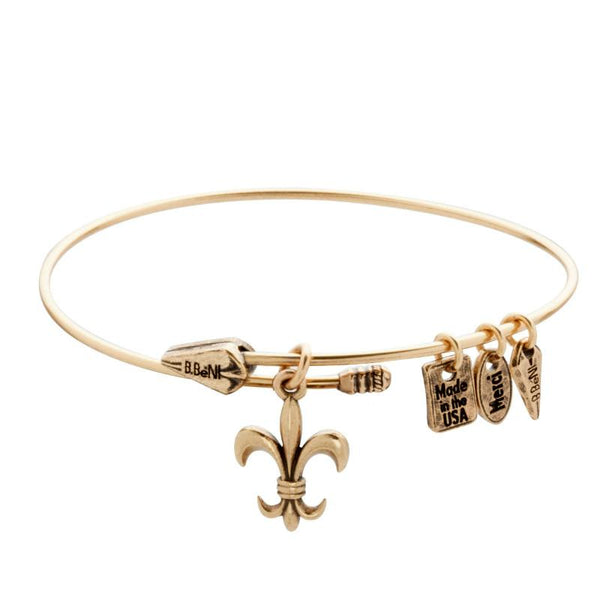 Fleur-de-Lis Bangle