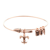 Fleur-de-Lis Bangle