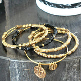 Fleur-de-Lis Coin Bangle