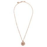 Fleur-de-Lis Coin Necklace