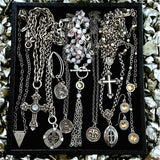 Fleur-de-Lis Coin Necklace