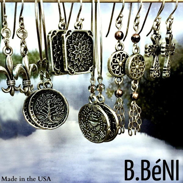 Fleur-de-Lis Earrings