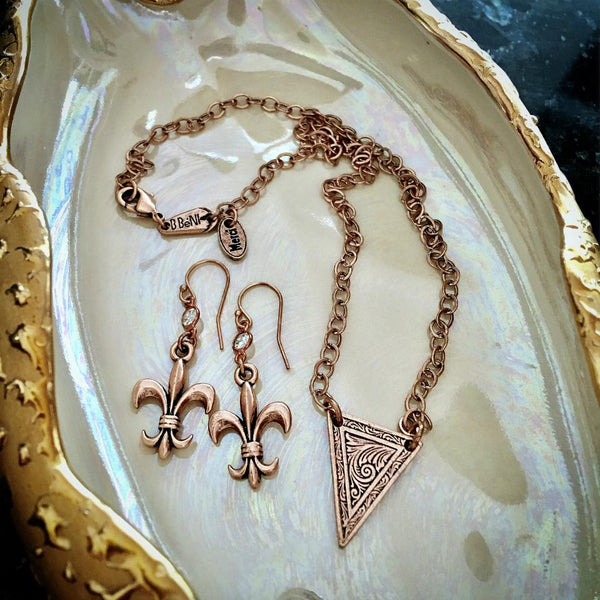 Fleur-de-Lis Earrings