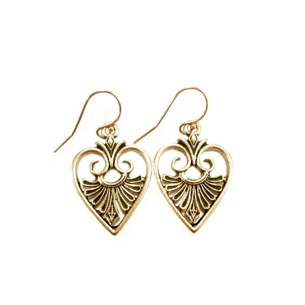 God Is Love Heart Earrings
