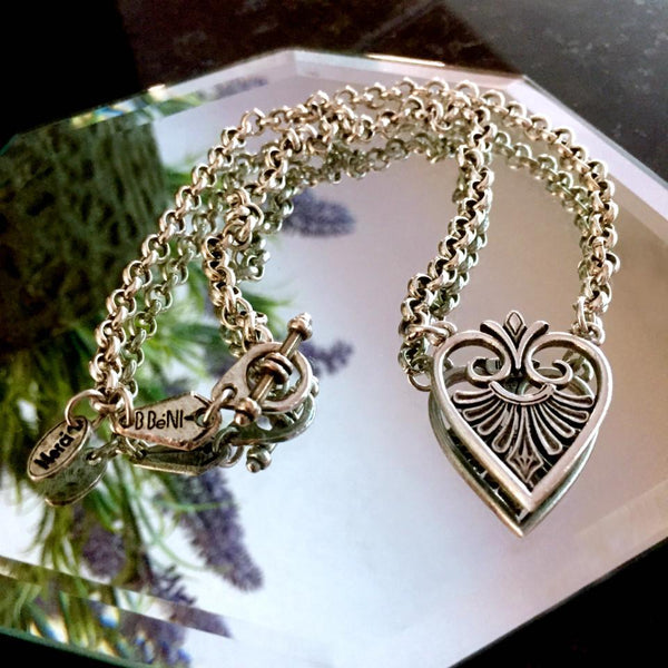 God Is Love Heart Necklace