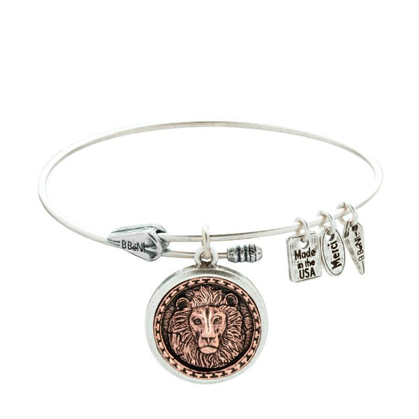 Intrépide Lion Two Tone Bangle
