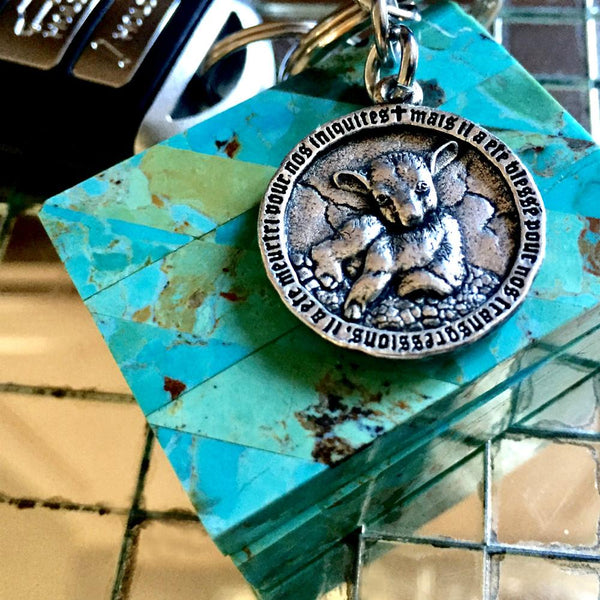 Isaiah 53 - Lamb Of God Key Ring