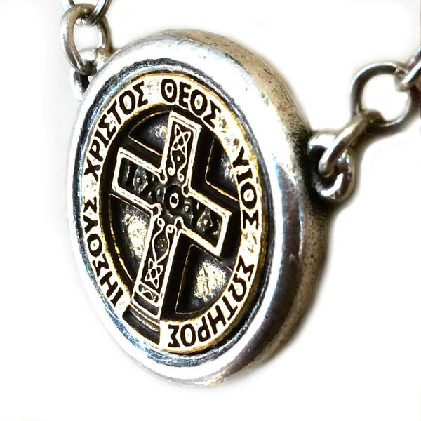 IXOYE Gold Coin In Holder Necklace