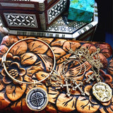 Resurrection Cross Hoop Earrings