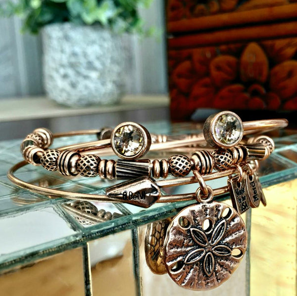 Sand Dollar Bangle