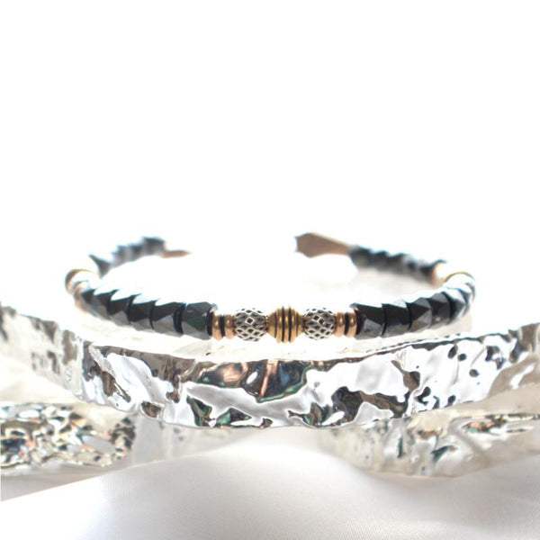 Thankfulness Beaded Bangle