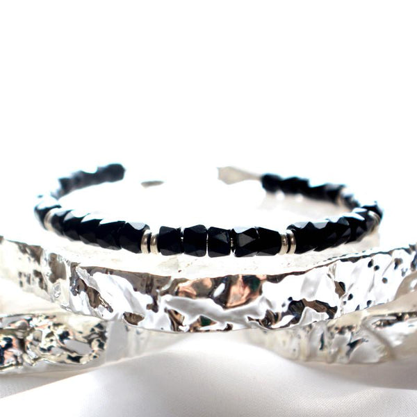 Wisdom Beaded Bangle