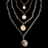 Bbeni gold coin necklaces 