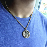 Bbeni men’s IXOYE Coin necklace 