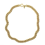 Bbeni 14k gold Miami Cuban cable link necklace 