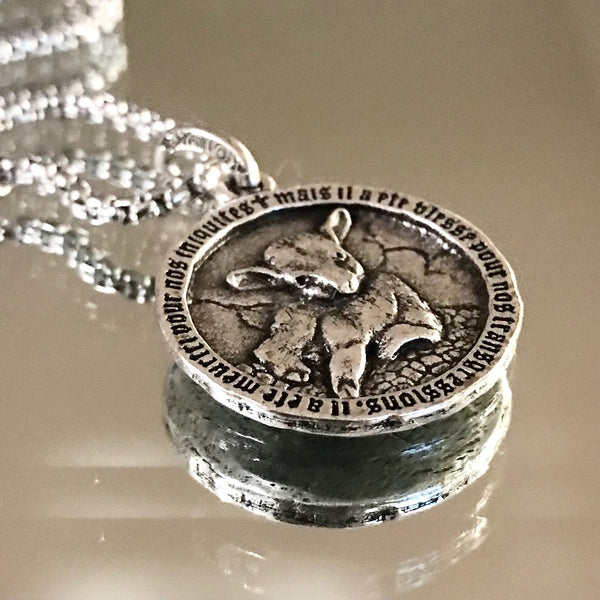 Isaiah 53 prophetic coin necklace
