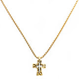 bbeni messiah cross necklace