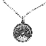 bbeni peacock coin necklace