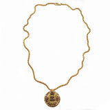 bbeni holy holy holy religious coin necklace