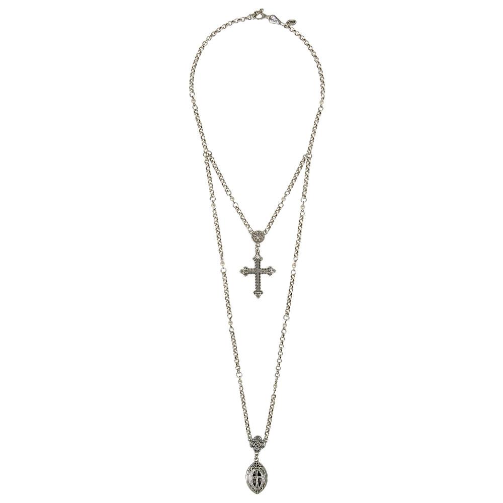 ■ENGBROX■ silver925 bless pearl cubic necklace EBNL24050SV Designer fashion, Seoul-fully created | W Concept