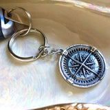 Guide Me Compass Key Ring