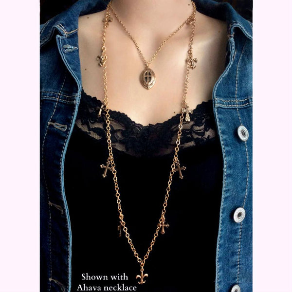 Marquis Cross Necklace
